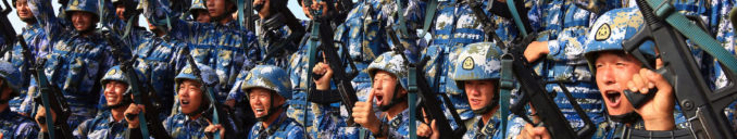 Почему морские пехотинцы Китая носят синюю военную форму?